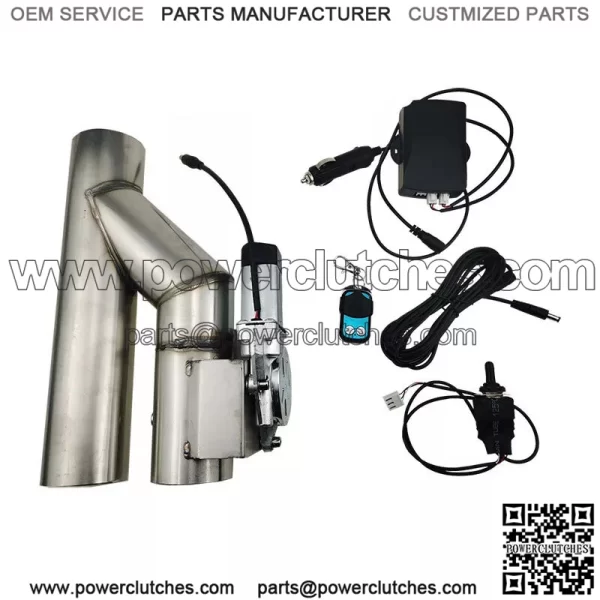 2.5-inch single-open integrated Y-type exhaust valve remote control and manual