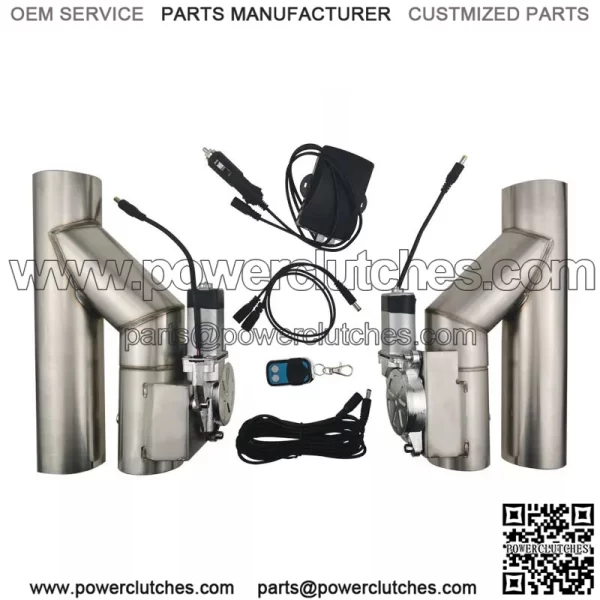 2-inch double-open integrated Y-type exhaust valve remote control 2-in-1