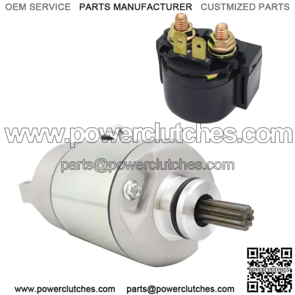 Teryx 750 Starter with Relay for Kawasaki 4x4 KRF750 2008-2013 18719 (For: More than one vehicle)