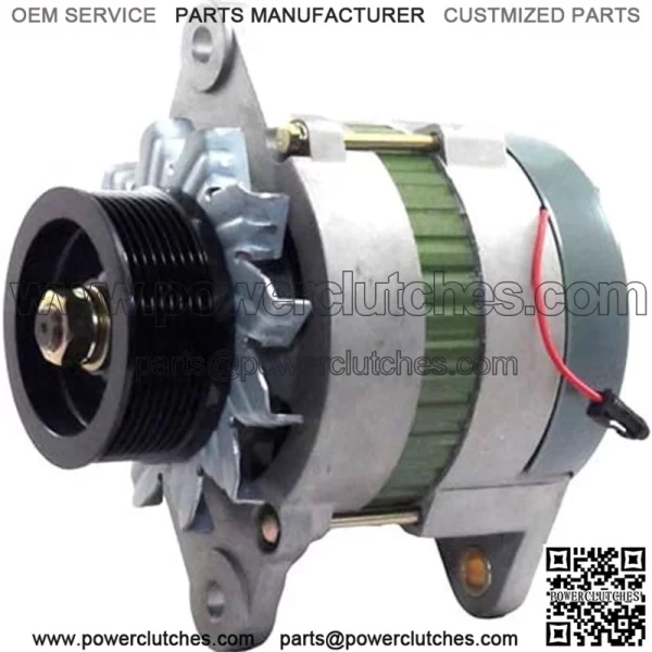 NEW 24V ALTERNATOR COMPATIBLE WITH DAEWOO EXCAVATOR AND WHEEL LOADER 600-825-6370 600-861-6110