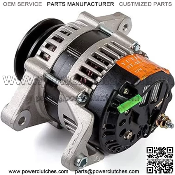 12V Generator 19020700 Compatible with Yanmar 4D84 Engine Hyundai R60-5 Excavator - Image 3