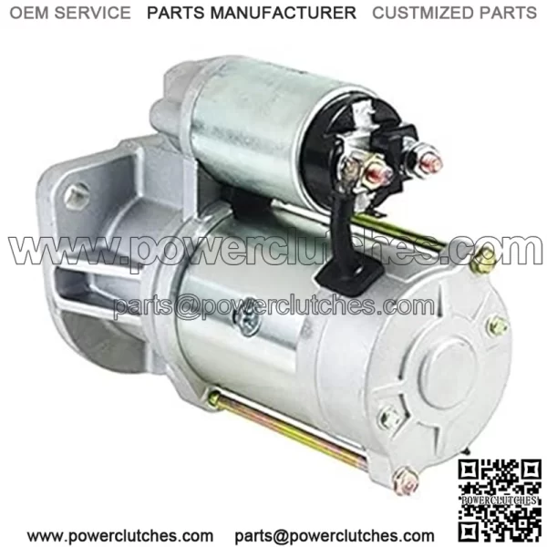 12V Starter Motor Compatible with Komatsu 600-813-1731 600-813-1732 0-23000-0170 0-23000-0171 - Image 2