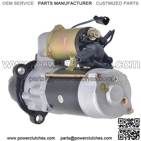 NEW 24V 12T STARTER FITS KOMATSU PC650 EXCAVATOR 1988-1994 0230003335 6008136632 - Image 2