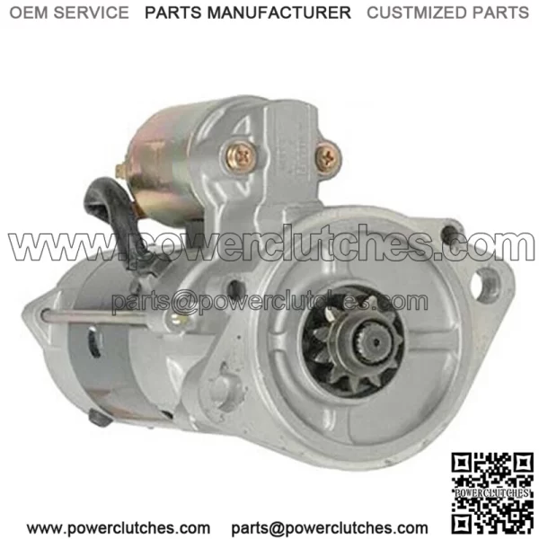 NEW MITSUBISHI STARTER FITS DAEWOO DH55 EXCAVATOR ISUZU ENGINE M008T77072