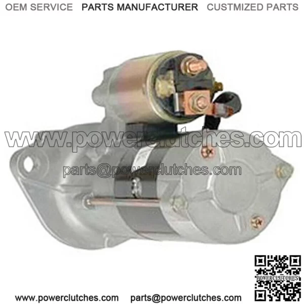 NEW MITSUBISHI STARTER FITS DAEWOO DH55 EXCAVATOR ISUZU ENGINE M008T77072 - Image 2