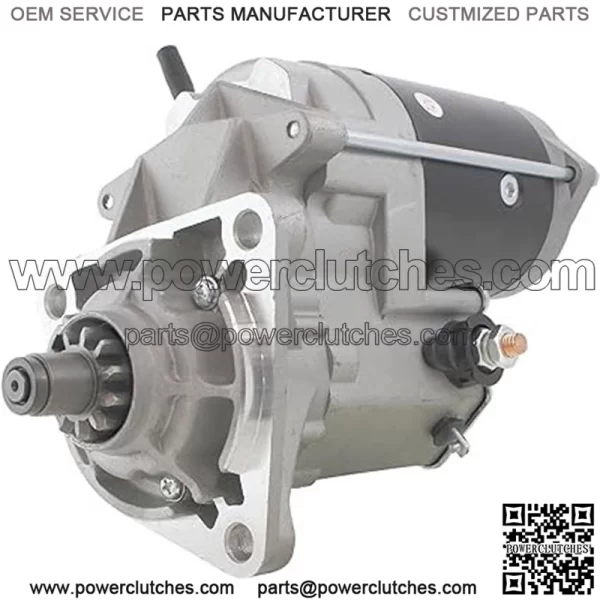 New Premium 12V 3.0KW Starter Fits Isuzu Med Hvy Truck FSR FTR FVR NPR NRR 3.6L-6.5L 236-396cid 1986-1994 94039465 94052175 8971197490 8971740430 01280493 128000-0490 128000-0491 128000-0492 16881N