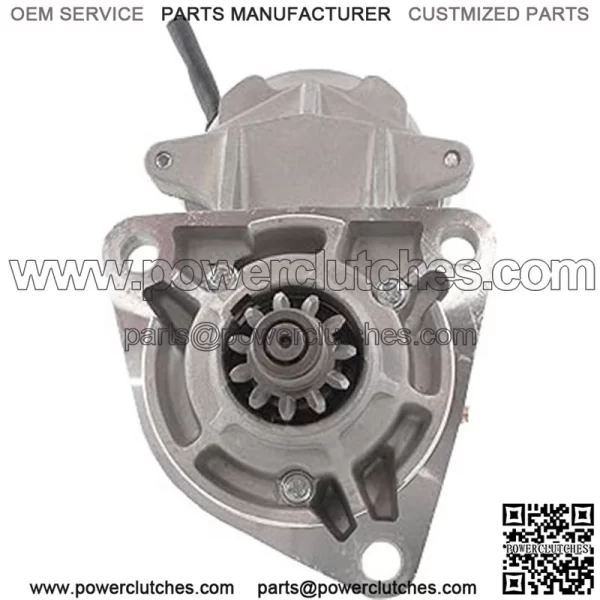 New Premium 12V 3.0KW Starter Fits Isuzu Med Hvy Truck FSR FTR FVR NPR NRR 3.6L-6.5L 236-396cid 1986-1994 94039465 94052175 8971197490 8971740430 01280493 128000-0490 128000-0491 128000-0492 16881N - Image 3