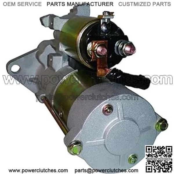 New starter compatible with 1994-1999 Mitsubishi Canter FE SERIES Fuso FE507 4D33 4D34T M008T80071, M008T85071, SMT0310, 41048274 - Image 2