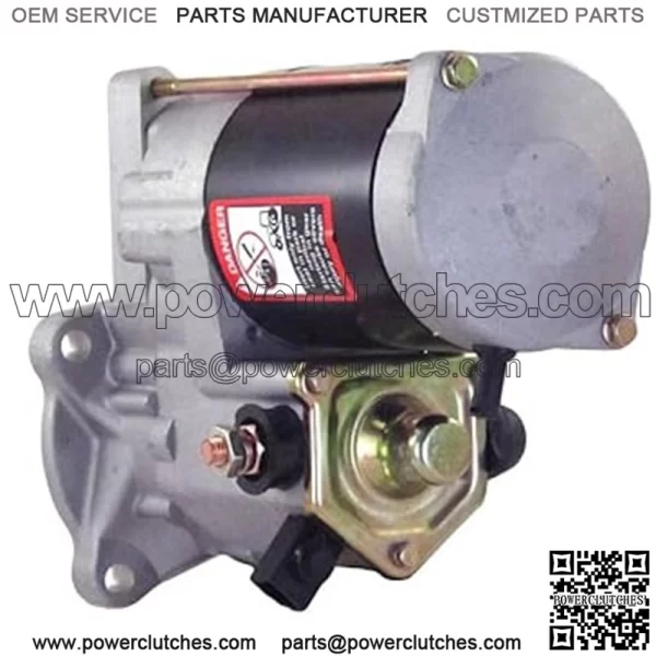 New Starter Compatible with CASE AG Wheel Loaders and Industrial Wheel Loaders 621C 6T-590 1999 621D 6T-590 2001 228000-8570 228000-8571 2280008570 2280008571 332443A1 - Image 2