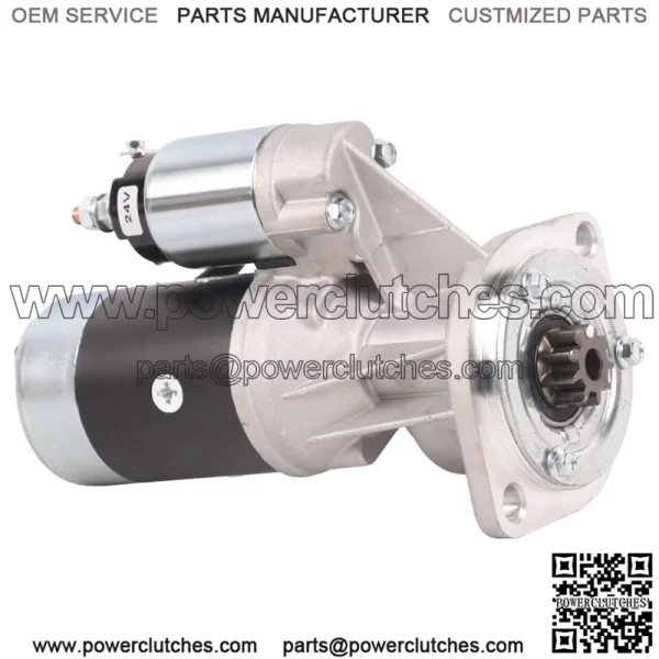 Starter fits Isuzu 4JB1 S24-07 8944234520 18281 24V Diesel Industrial Engine
