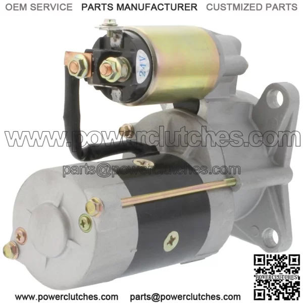 New Premium Starter Fits Caterpillar E70Midi / E70BMidi 24V 9T ME017004 M2T64271 - Image 2