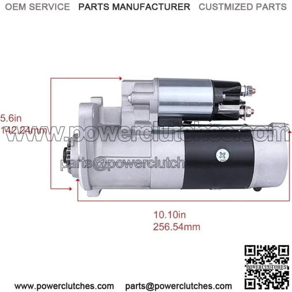 NEW STARTER COMPATIBLE WITH KOBELCO SK210-IV M3T57575 ME019911 859353 M003T57575 M003T57575ZC M3T57575ZC ME019911 - Image 2