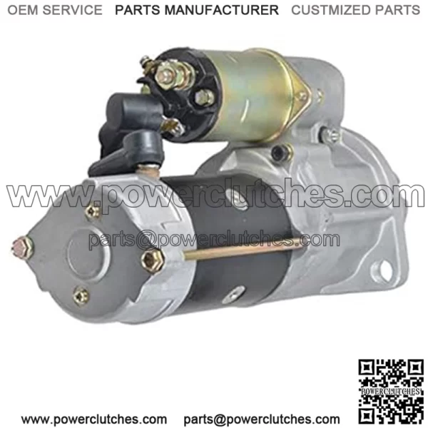 New 12V 9T Starter Compatible with Komatsu FD20-11 4D95 1988-1990 Loader 0-23000-0260 - Image 2