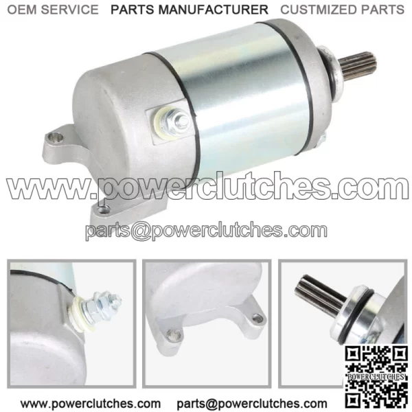 For Yamaha Grizzly 350 Wolverine 350 YZF600R FZR600R ATV Starter Motor - Image 2