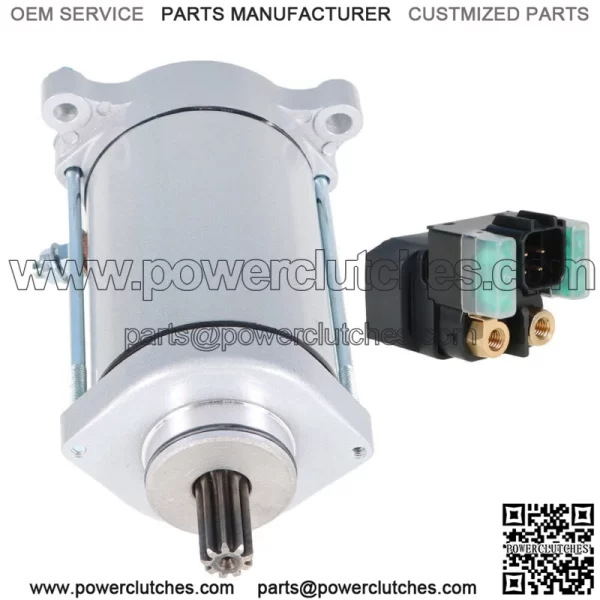 Starter and Solenoid Relay Fits Suzuki VL1500 VL1500B Intruder 1500 1998-2004