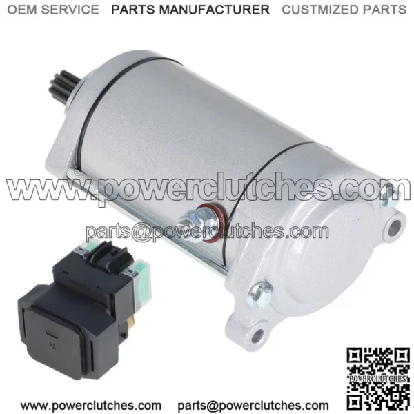 Starter and Solenoid Relay Fits Suzuki VL1500 VL1500B Intruder 1500 1998-2004 - Image 3