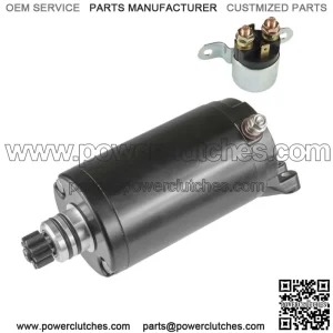 Starter And Relay Solenoid for Bombardier Can-Am Quest 650 / Max 650 2002-2004