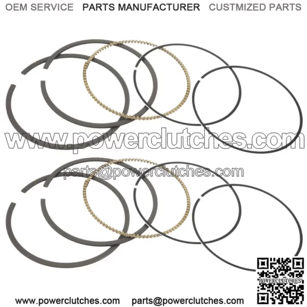 Set of 2 Piston Rings for Polaris Sportsman 800 EFI 2005 2006 2007 2008 2009-2014 (for: Polaris Sportsman 800)