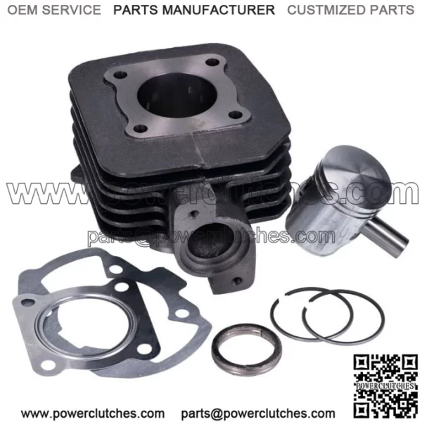 Peugeot Vivacity 3 AC 2T 50cc (2008-) Cylinder and piston kit 101 octane