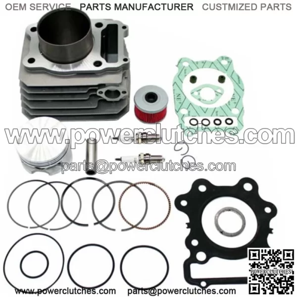 For Honda TRX 300 Fourtrax FW 4x4 2x4 1988-2000 Top Cylinder Rebuild Kit NEW (For: Honda)