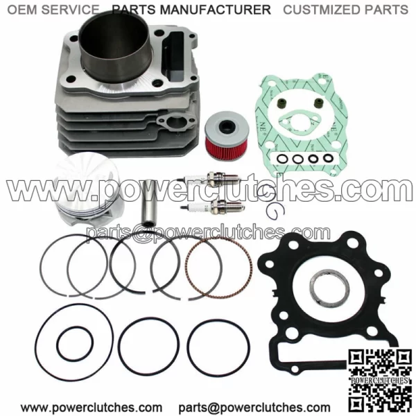 For Honda TRX 300 Fourtrax FW 4x4 2x4 1988-2000 Top Cylinder Rebuild Kit NEW (For: Honda) - Image 2
