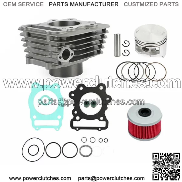 For Honda TRX 300 Fourtrax FW 4x4 2x4 1988-2000 Top Cylinder Rebuild Kit NEW (For: Honda) - Image 3