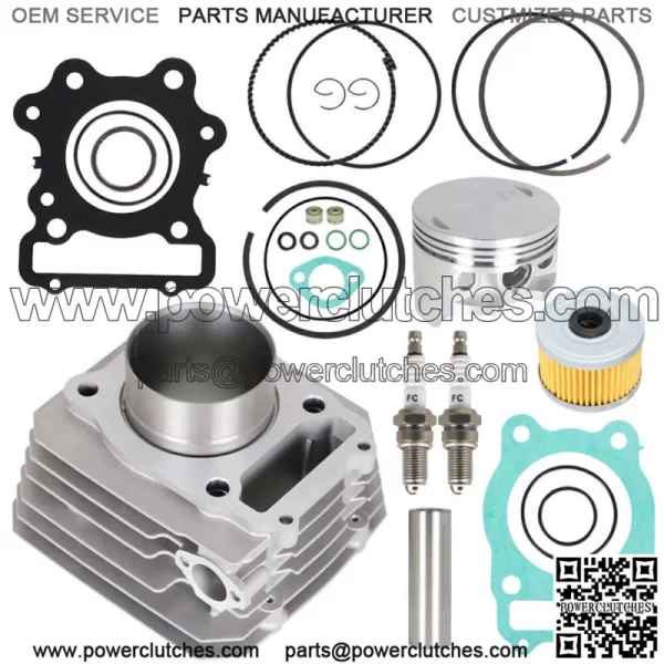 For Honda FourTrax 300 TRX300 2x4 1988-2000 Upper Cylinder Rebuild Kit (For: Honda) - Image 3