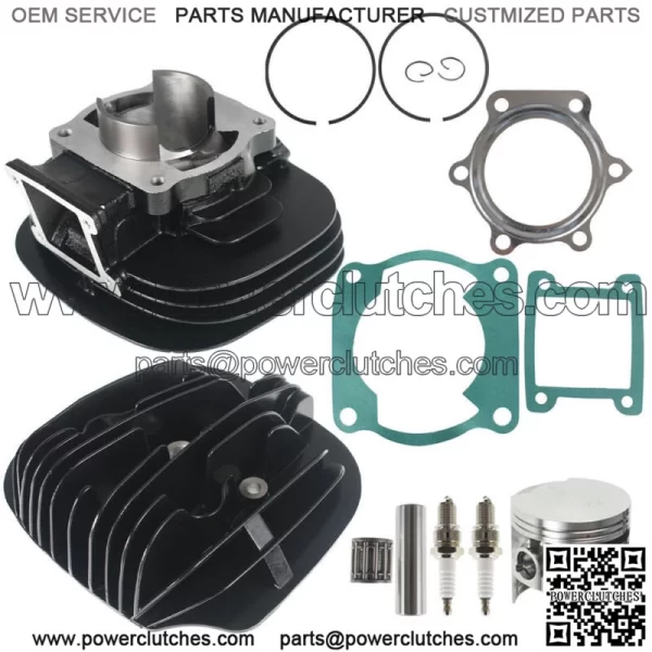 Cylinder Head Gasket Upper Piston Rebuild Kit For Yamaha Blaster 200 88-06