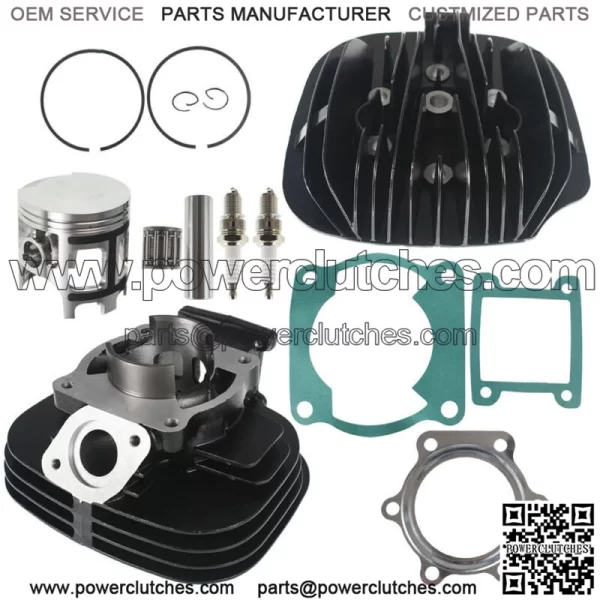 Cylinder Head Gasket Upper Piston Rebuild Kit For Yamaha Blaster 200 88-06 - Image 2