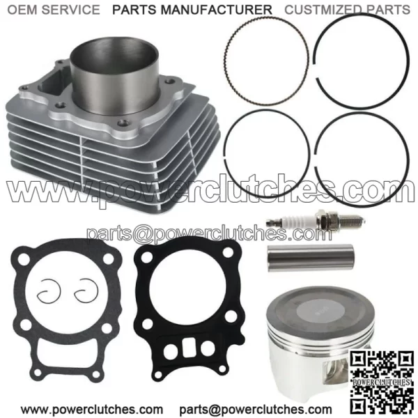 Top Cylinder Piston Gasket Rebuild Kit for Honda Rancher TRX350 2000-2006