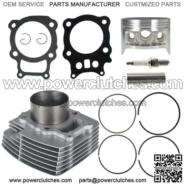 Top Cylinder Piston Gasket Rebuild Kit for Honda Rancher TRX350 2000-2006 - Image 2