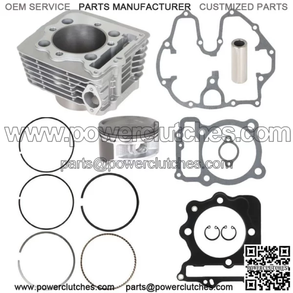 For Honda TRX400EX 1999-2008 89mm Big Bore Top End Piston Kit - Image 4