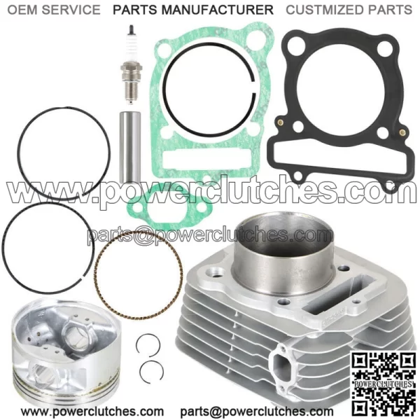 For Yamaha Warrior 350 1987-2004 Cylinder Piston & Upper Gasket Set