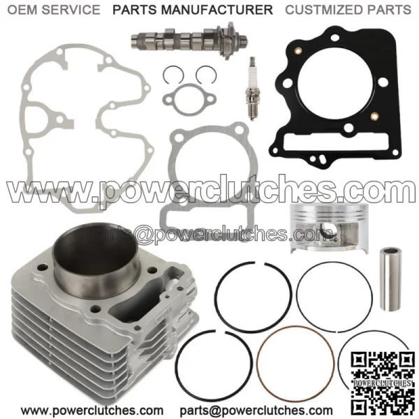 Top Camshaft Cylinder Piston Gasket Rebuild Kit for Honda TRX400EX 1999-2008 - Image 2