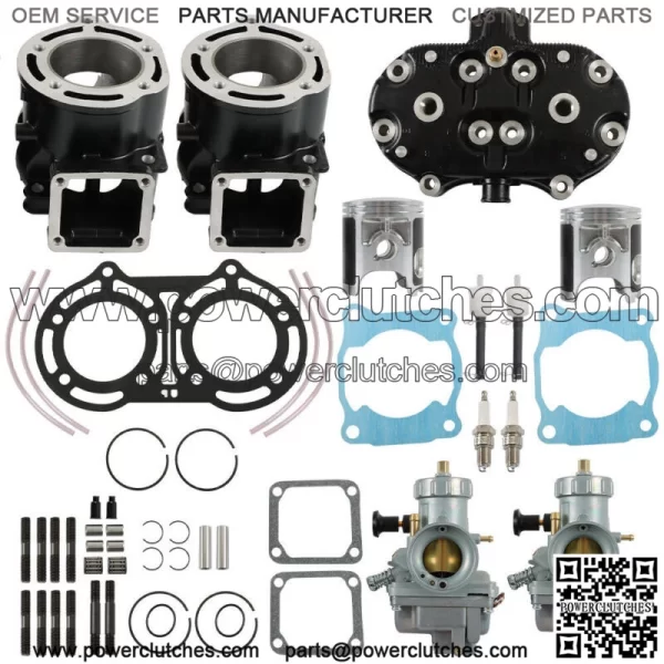 1987-2006 Yamaha Banshee 350 Upper Piston Cylinder Head Gasket Set