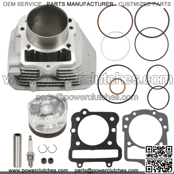For Kawasaki Bayou 300 KLF300B 2x4 Cast Engine Cylinder Piston Kit 11005-1533