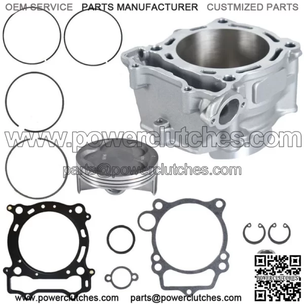 For Yamaha YFZ450 2004-2009,2012-2013 Piston Cylinder Bore Top End Kit 95mm