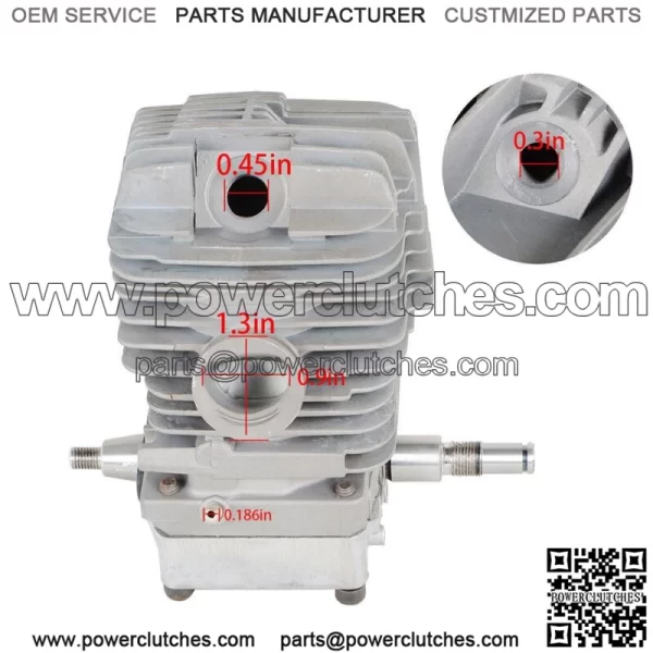 49MM MS290 MS310 029 039 Cylinder Piston Crankshaft Engine Fit For MS390 - Image 4