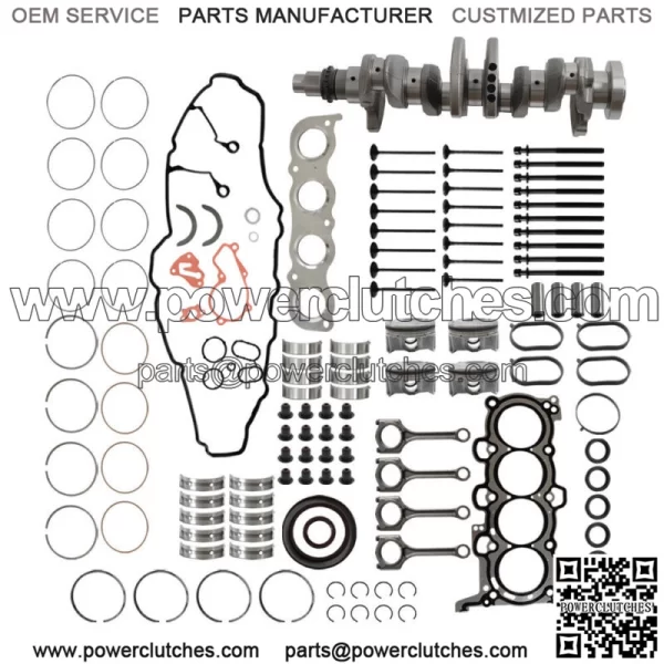 Engine Pistons/Crankshaft/Connecting Rods Repair Kit for Hyundai Kia G4NA 2.0L