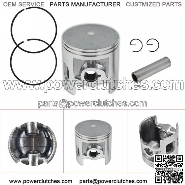 For Yamaha DT 175 YT175  Piston 66mm Bore 69.5mm Height Rings Kit Motorcycle