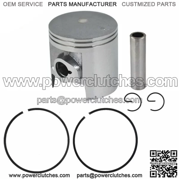 For Yamaha DT 175 YT175  Piston 66mm Bore 69.5mm Height Rings Kit Motorcycle - Image 2