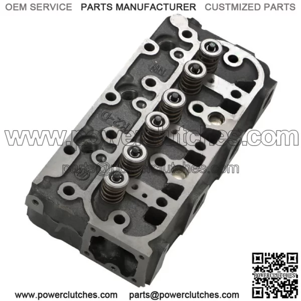 New "Complete" Cylinder Head with valves For Kubota D1105