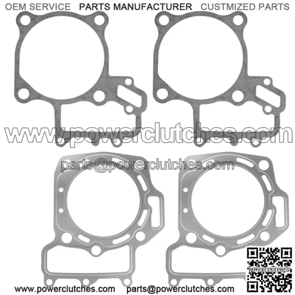 Cylinder Head and Base Gasket For Kawasaki Brute Force 750 KVF750 4x4I 2005-2021