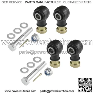 Two Sets of Tie Rod Ends for Polaris Sportsman 800 4X4 6X6 2005-2014 (For: Polaris Sportsman 800)