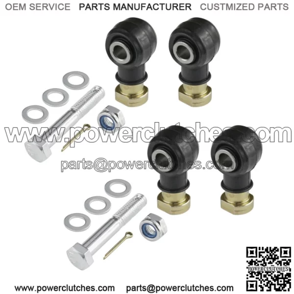 Two Sets of Tie Rod Ends for Polaris Sportsman 800 4X4 6X6 2005-2014 (For: Polaris Sportsman 800)