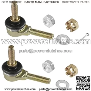 Tie Rod End Kit Compatible with Kawasaki Kvf400A Kvf400C Prairie 400 4X4 1997 1998 1999 2000