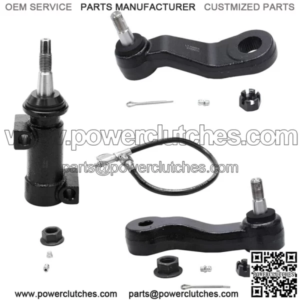 Set of 11 Front Lower Ball Joints and Tie Rods for Chevy Silverado Sierra Suspension (For: More Than One Vehicle)