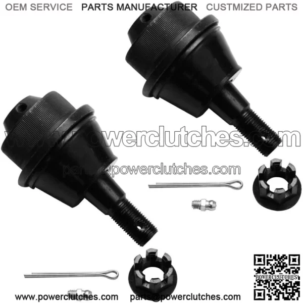 Set of 11 Front Lower Ball Joints and Tie Rods for Chevy Silverado Sierra Suspension (For: More Than One Vehicle) - Image 2
