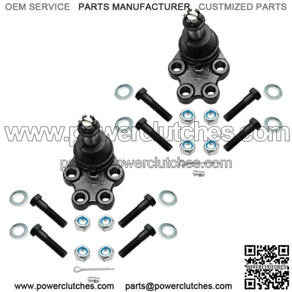 Front Upper Lower Ball Joints + Sway Bars For Chevy Silverado Sierra 1500 99-06 (For: Silverado 1500)