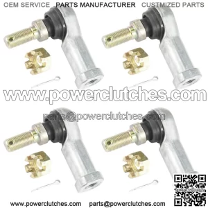 Tie Rod End Kit For Honda TRX300FW TRX-300FW Fourtrax 4x4 1988-1996 2 Sets